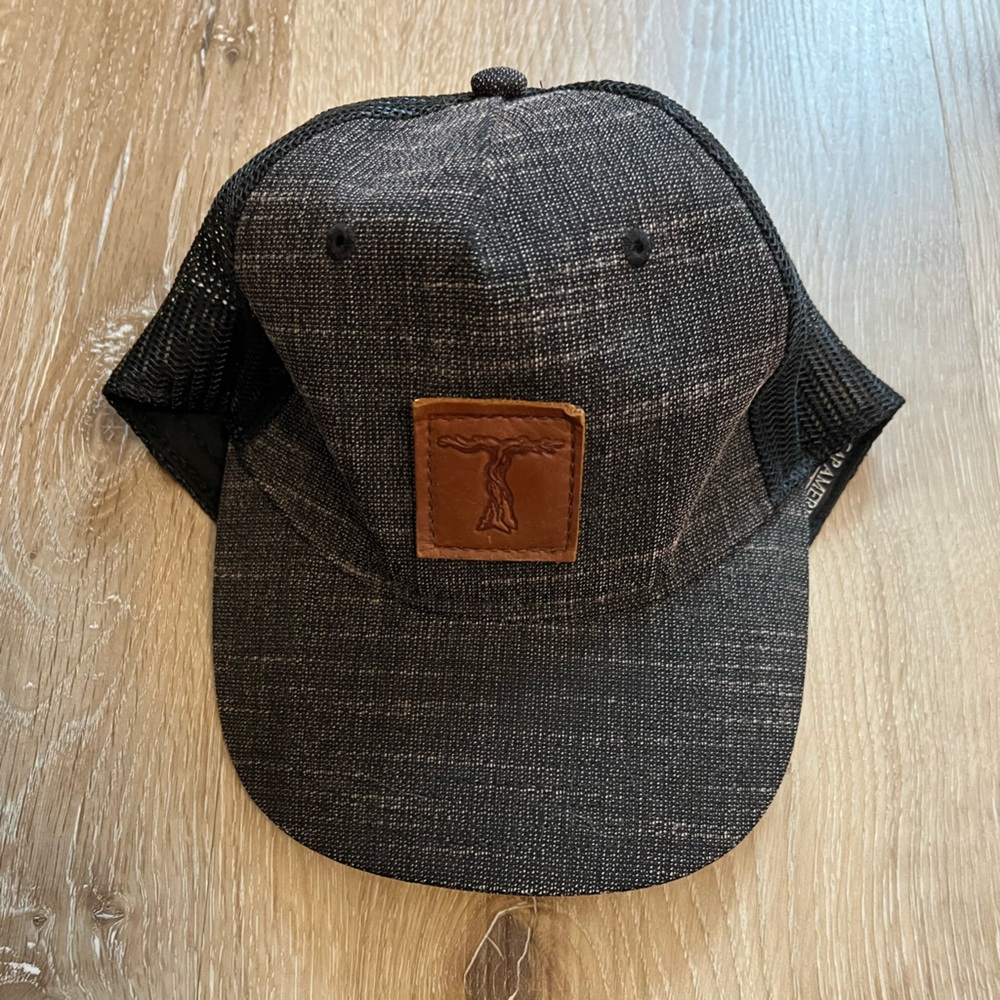 Black and Brown Mesh Cap